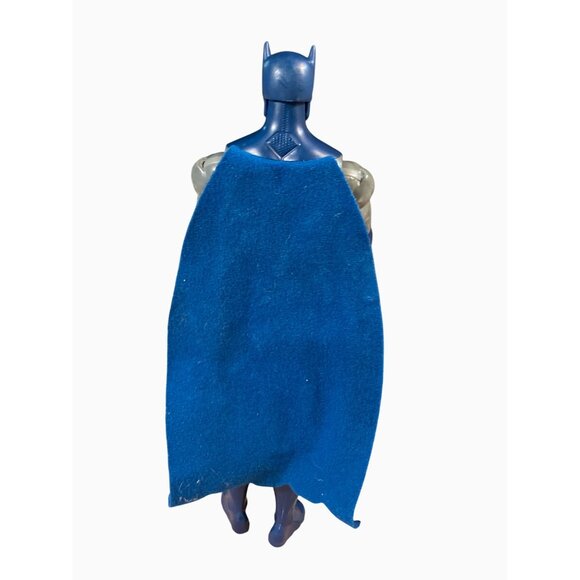 Batman 11-1/2" Action Figure Collectible Superhero Toy Mattel Blue Cape - Picture 7 of 10
